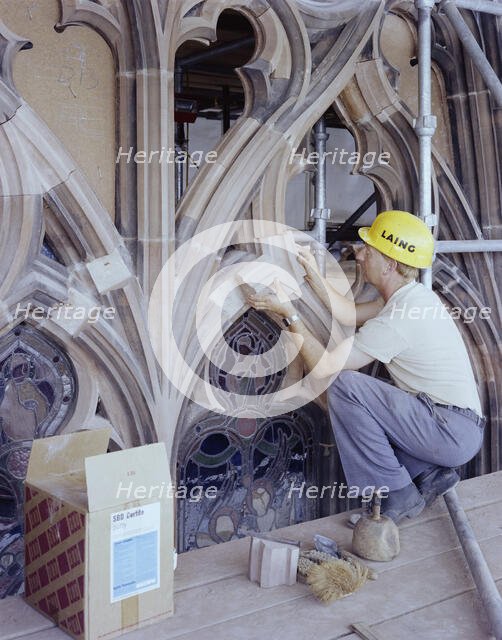 Carlisle Cathedral, Carlisle, Cumbria, 19/07/1983. Creator: John Laing plc.