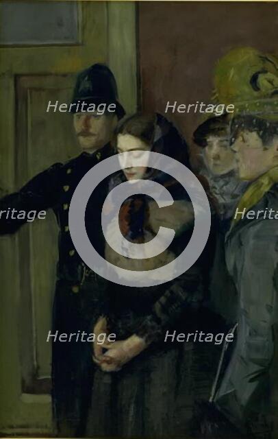 Albertine, 1884. Creator: Christian Krohg.