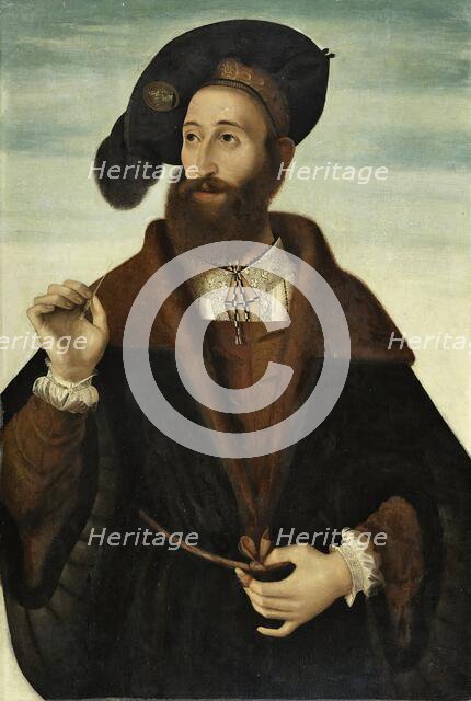 Portrait of a Man, 1525. Creator: Bartolommeo Veneto.