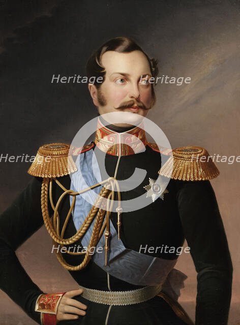 Portrait of Alexander II. Creator: Berndt Godenhjelm.