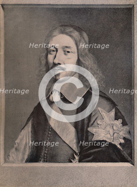 Michel le Tellier, French statesman, c1653 (1894). Artist: Robert Nanteuil.