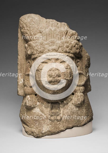 Head of Xilonen, the Goddess of Young Maize, 1400/1500. Creator: Unknown.