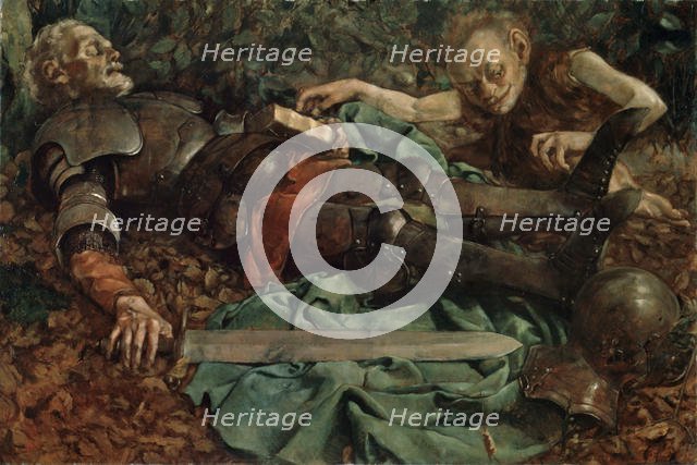 'The Wounded Knight', 1931.  Artist: Jacques Laudy