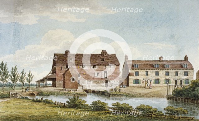 Colham Mills, Hillingdon, Middlesex, c1820. Artist: Anon
