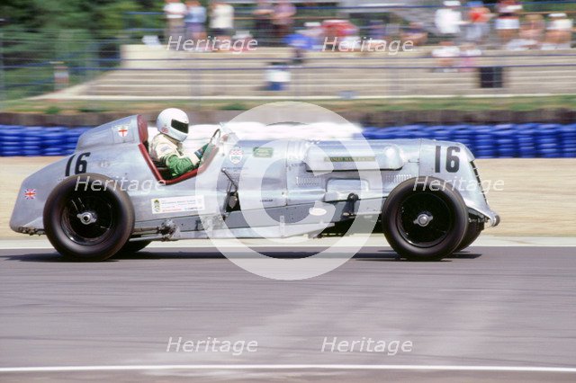 1927 Bentley.Coys historic festival.Silverstone. Artist: Unknown.