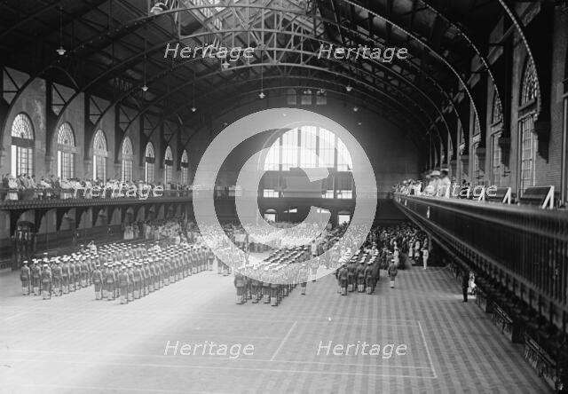 Naval Academy, U.S. - Graduation Exercises, 1917. Creator: Harris & Ewing.