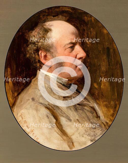 Sir John Everett Millais-Painted Jointly with the Sitter, 1880. Creators: George Reid, John Everett Millais.