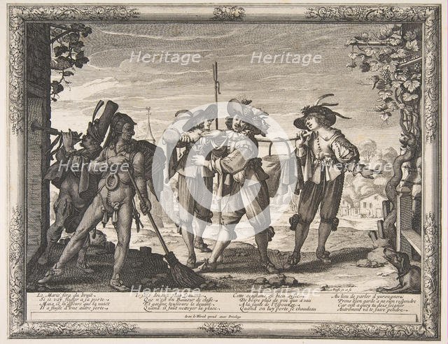 Charivari, ca. 1633. Creator: Abraham Bosse.