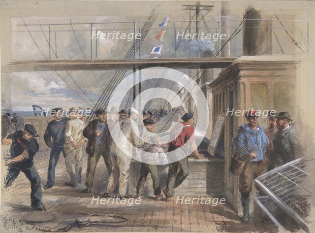 News Received Through the Atlantic Cable From All Parts of the World, etc., 1866. Creator: Robert Charles Dudley.