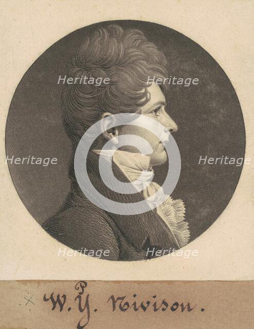 John Garland Mosby, 1808. Creator: Charles Balthazar Julien Févret de Saint-Mémin.