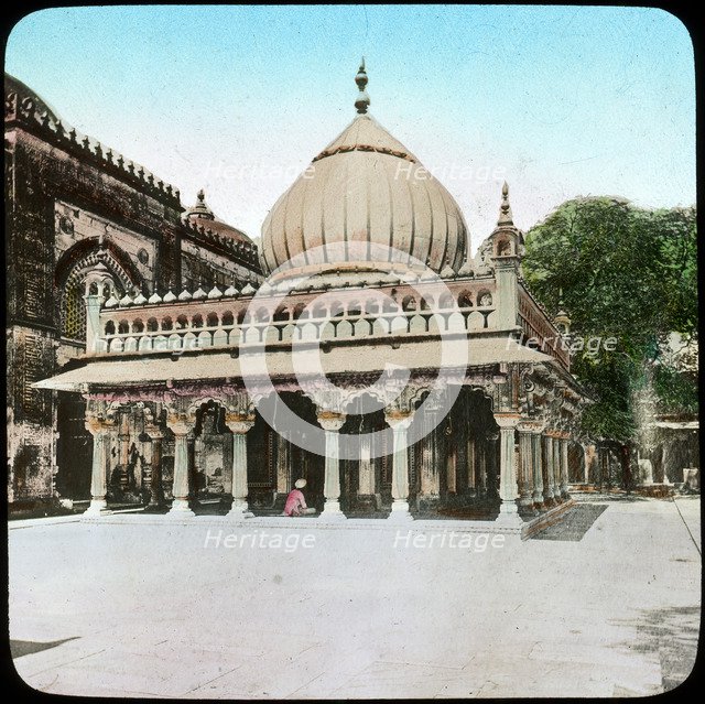 Tomb of Nizamuddin Auliya, Delhi, India, late 19th or early 20th century. Artist: Unknown