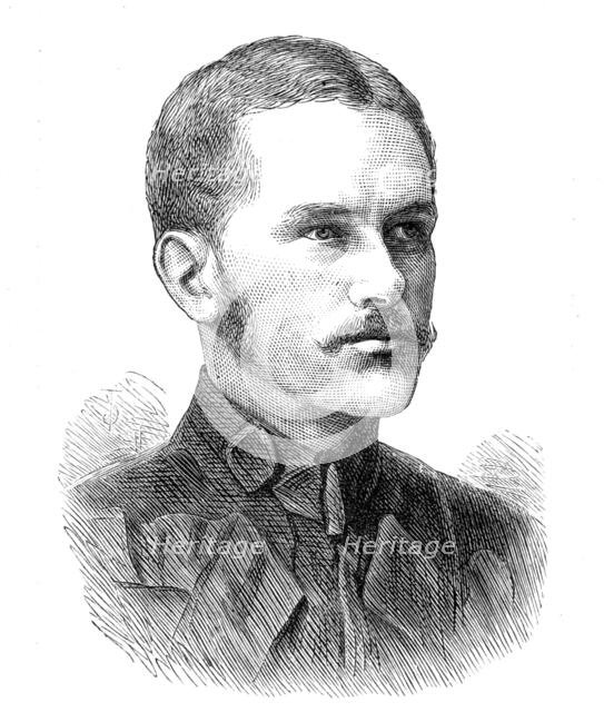 Surgeon-Major E. B. Hartley, V.C., Cape Mounted Rifles, 1881. Creator: Unknown.