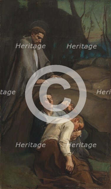 Gethsemane, 1902. Creator: Magnus Enckell.