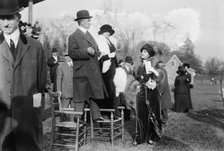 Mrs. Bramhall, Mr. & Mrs. Gilbert, between c1910 and c1915. Creator: Bain News Service.