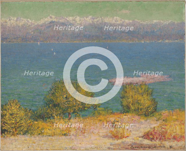 The Bay of Nice, 1891. Artist: Russell, John Peter (1858-1930)