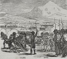 Battle of Mas Deu, (May 19, 1793), War of Roussillon, (1793-1795), 1851.  Creator: Unknown.