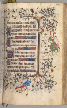 Hours of Charles the Noble, King of Navarre (1361-1425): fol. 203r, Text, c. 1405. Creator: Master of the Brussels Initials and Associates (French).