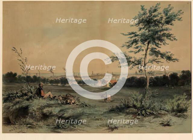 Aberdeen From Cornhill, c1840s. Creator: William Nichol.