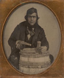 Barrel Maker, 1850s-60s. Creator: Unknown.