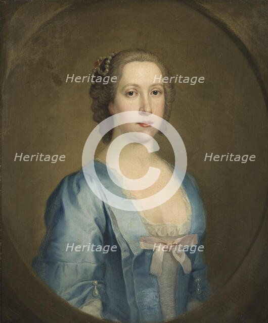 Margaret Seton (?-1796), married to Patrick Baron of Preston. Creator: William Denune.