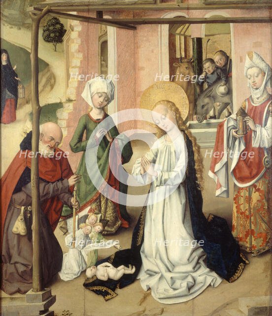 Adoration of the Child, between 1475 and 1510. Creator: Master of the Saint Bartholomew Altarpiece.