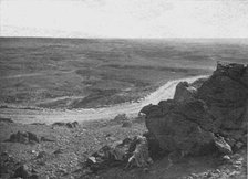 ''Vue du Sahara prise du col de Sfa, pres de Biskra; Afrique du nord', 1914. Creator: Unknown.