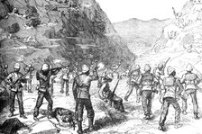 'Foraging Party of the 67th Attacked by the Afghans, (Nov 9, 1879)', c1880. Artist: Unknown.