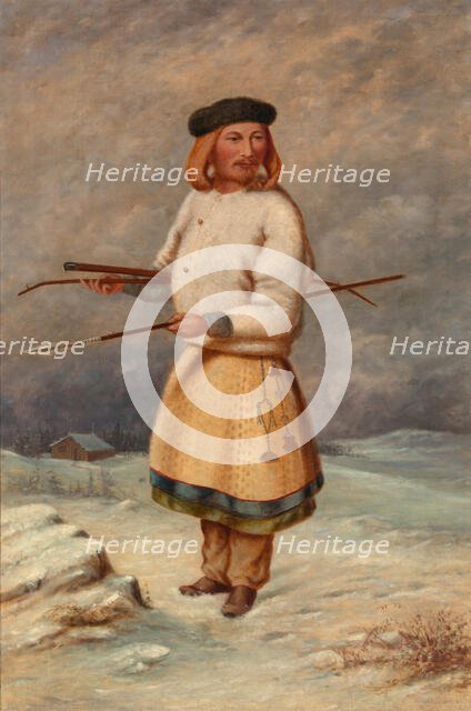 Lithuanian Man, ca. 1890-1899. Creator: Antonio Zeno Shindler.