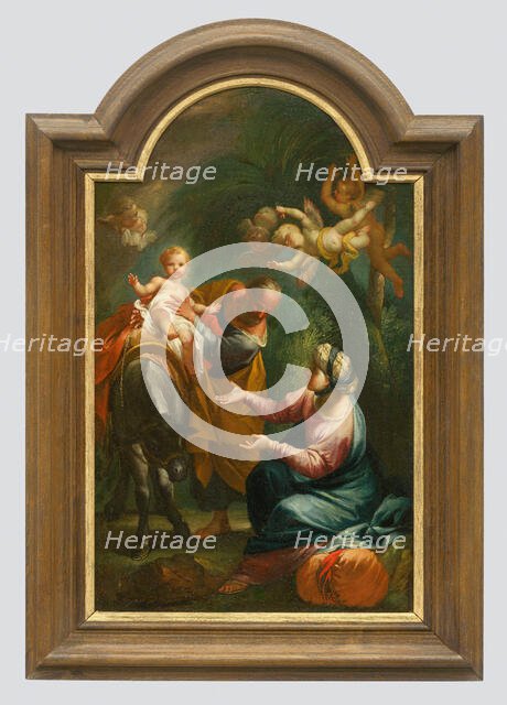 The Escape to Egypt, 1780-1800. Creator: Unknown.