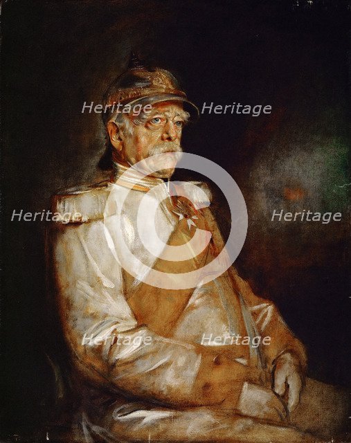 Portrait of Otto von Bismarck (1815-1898), 1871.