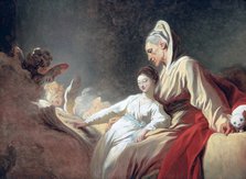 'Education of the Virgin', c1773. Artist: Jean-Honore Fragonard