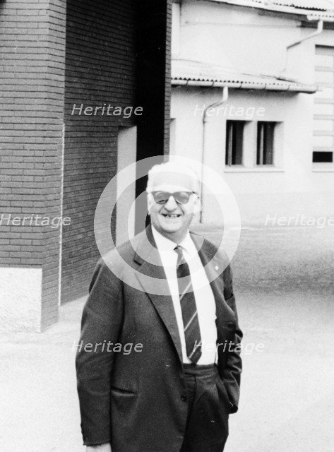 Enzo Ferrari, (1960s?). Artist: Unknown