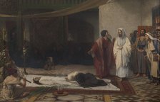 Jairus' Daughter, 1888. Creator: Juliaan De Vriendt.