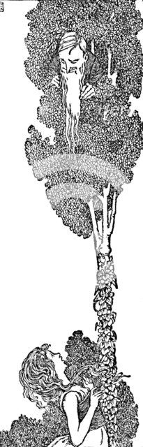 'He Sat There Nodding At Her', c1930. Artist: W Heath Robinson.