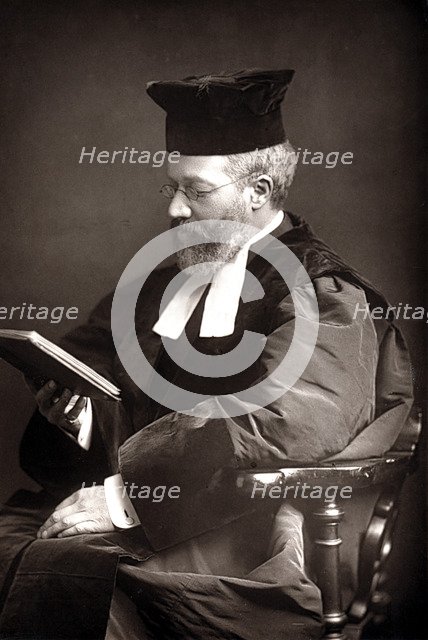 Hermann Adler (1839-1911), German-born Chief Rabbi of the British Empire, c1894. Artist: Unknown