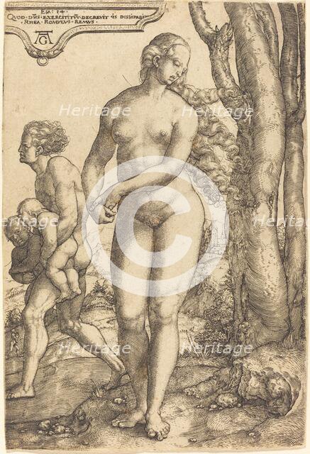 Rhea Silvia. Creator: Heinrich Aldegrever.