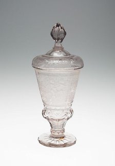 Goblet with Cover, Schleswig, c. 1730. Creator: Unknown.