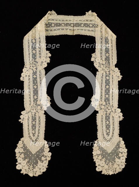 Lappet, Belgian, mid-19th century. Creator: Unknown.