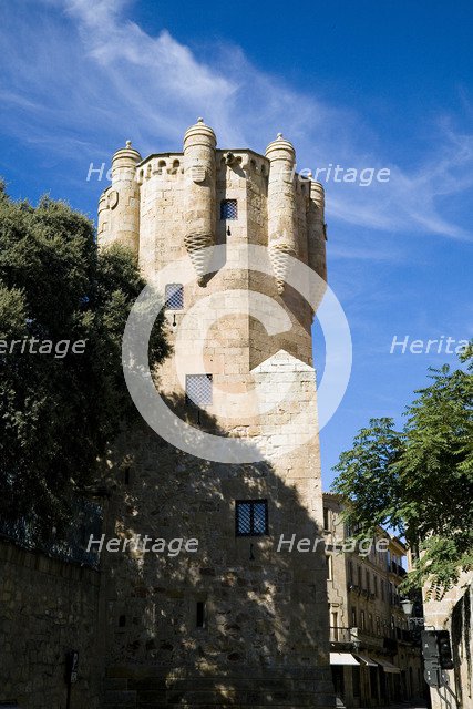 Clavero Tower, Palace of Sotomayor, Salamanca, Spain, 2007. Artist: Samuel Magal