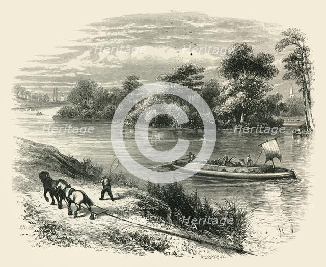 'Magna Charta Island', c1870.