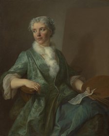 Portrait of a Woman Artist, c. 1735. Creator: Unknown.