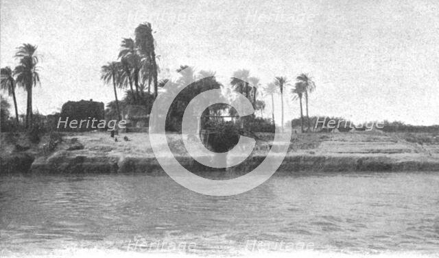 ''L'elevation des eaux du Nil pour l'irrigation; Le Nord-Est Africain', 1914. Creator: Jules Gervais-Courtellemont.