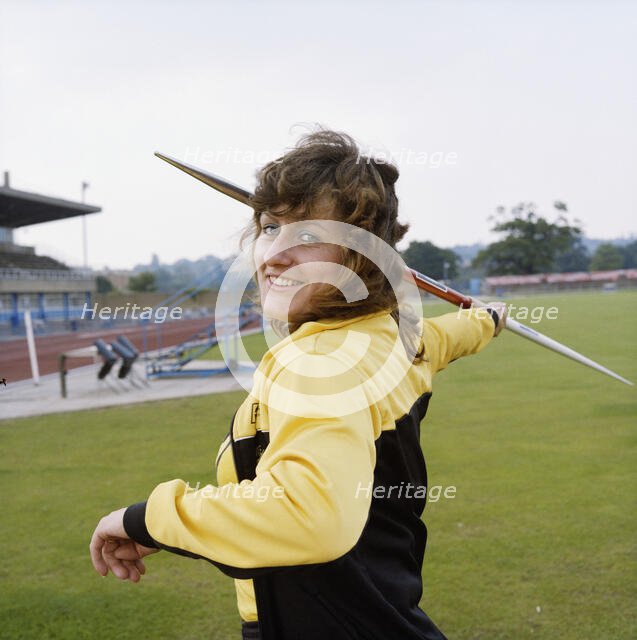 Copthall Stadium, Hendon, Barnet, London, 12/09/1986. Creator: John Laing plc.