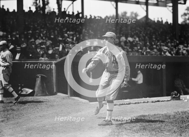 James Weldon Wycoff, Philadelphia Al (Baseball), 1913. Creator: Harris & Ewing.