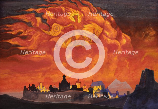 'Sophia - the Wisdom of the Almighty (Santa Protectrix)', 1932.  Artist: Nicholas Roerich