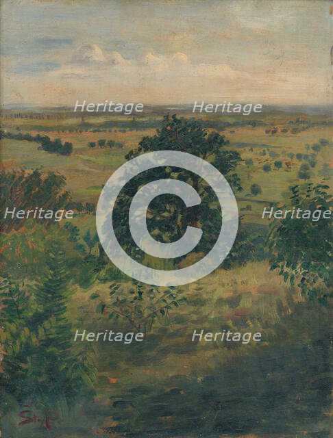 View of Súr, c1948. Creator: Stefan Polkorab.