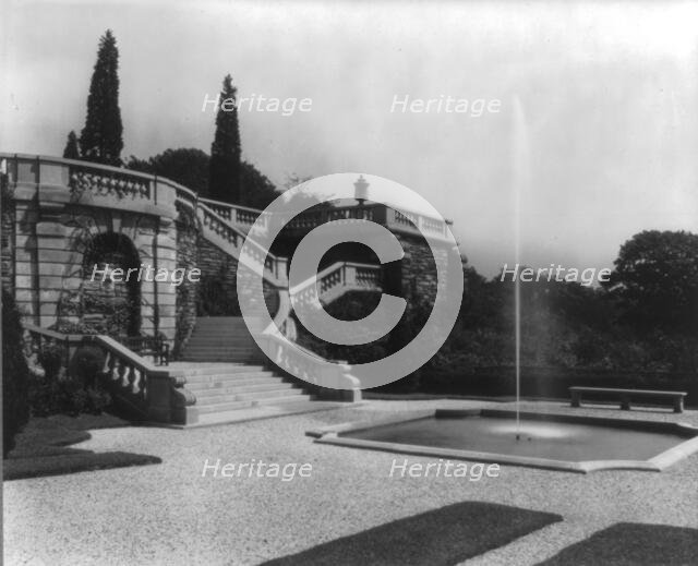 "Whitemarsh Hall," Edward Townsend Stotesbury house, Wyndmoor, Pennsylvania, 1922 or 1923. Creator: Frances Benjamin Johnston.