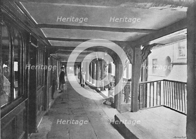 'Watergate Street Row, Chester', c1896. Artist: Catherall & Pritchard.