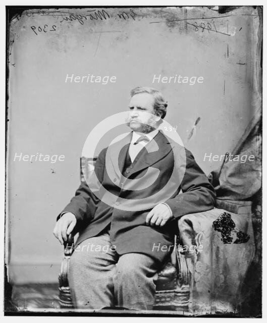 George Washington Morgan of Ohio, between 1860 and 1875. Creator: Unknown.
