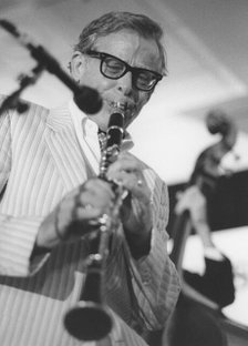 Bob Wilber, The March of Jazz, Clearwater Beach, Florida, 1997. Creator: Brian Foskett.